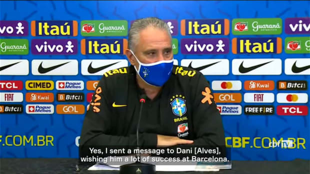 Tite on Dani Alves back to Barcelona